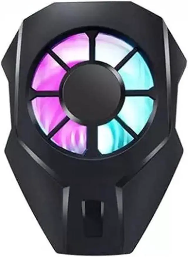 Main image of Portable Mobile Phone Cooler Cooling Fan Smartphone Game Holder Cooling Pad Back Clip