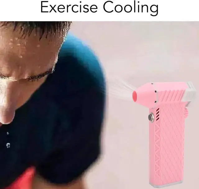 Alt view image 5 of 7 - Mini Turbo Jet Fan 200000RPM Powerful Air Blower Handheld High Speed Duct Fan for Car Computer Keyboard Lens Outdoors