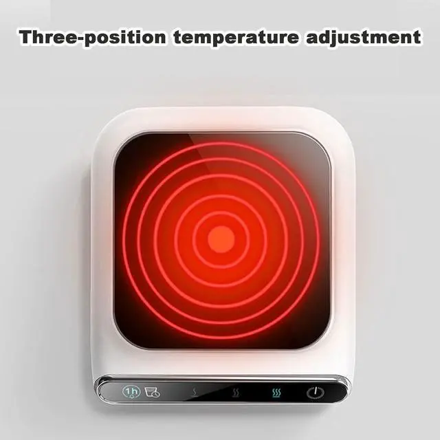 Alt view image 3 of 7 - Coffee Mug Warmer for Desk,Tea Warmer for Desk,Electric Coffee Cup Warmer with 3-Temp Settings,Smart Coffee Warmer for Desk Keep Coffee, Beverage, Hot Chocolate Warm