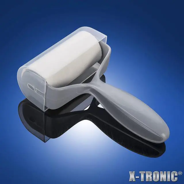 Alt view image 7 of 7 - X-Tronic Model #DFX-100  20 Watt Compact Dust Free Room  Adjustable Fan Speed  Adjustable Dust Detection and Work Light  Work Table w/Silicone Work Mat  Antistatic Alligator Clip  Lint Roller