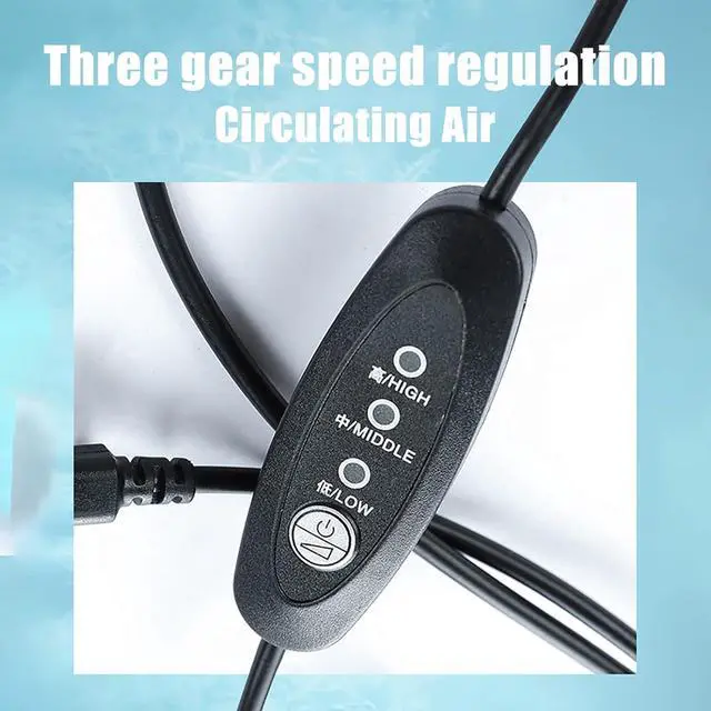 Alt view image 6 of 6 - Cooling Vest Air Conditioned Cooling Fan Vest for Constrution Fishing Sport Cooling Jacket