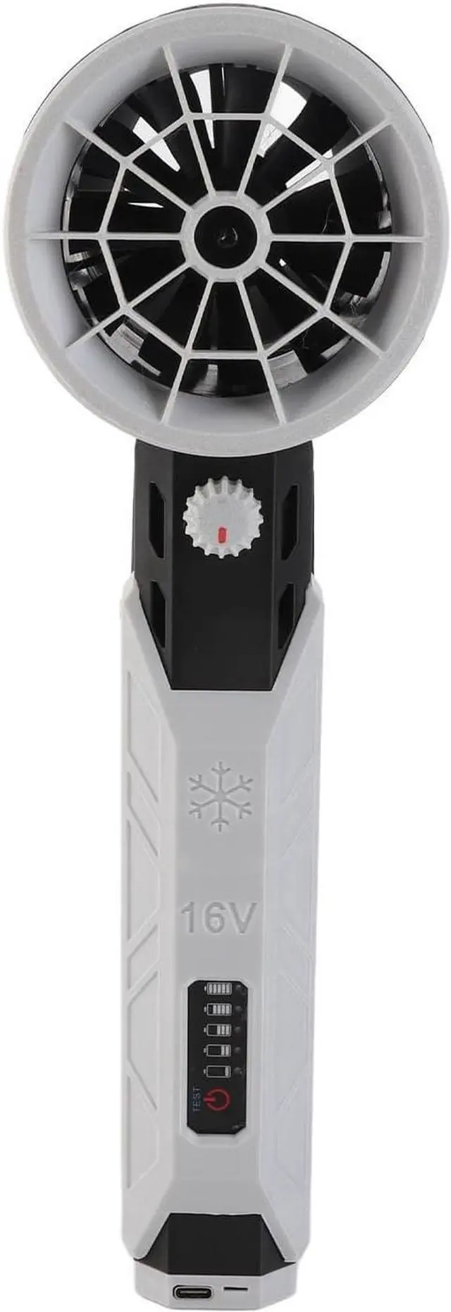 Main image of Violent Fan, Type C Fast Charging 90W 8000mAh Large Capacity Battery for Car (Black Gray)