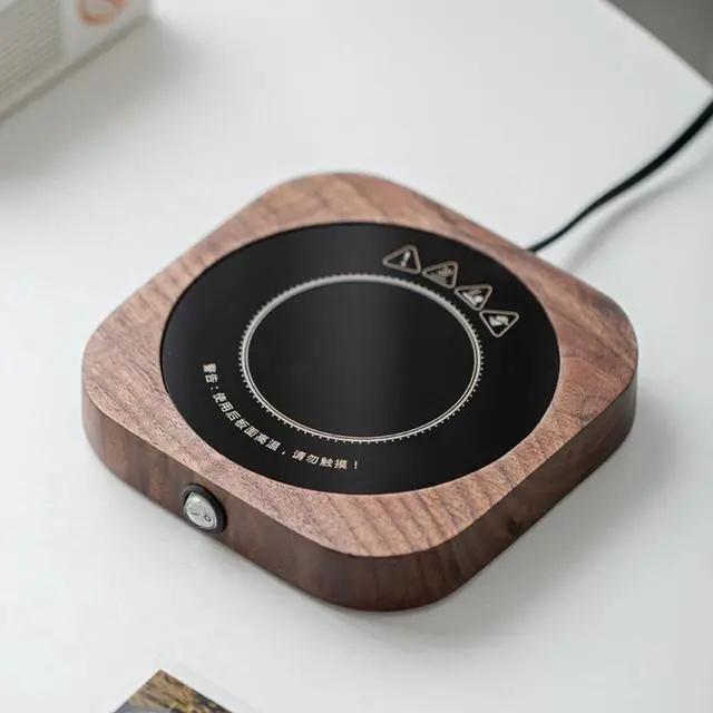 Alt view image 3 of 7 - Coffee Mug Warmer, Cup Warmer for DeskElectronics Coffee Warmer Mug Warmer for Desk, Smart Coffee Cup Warmer for Desk, Beverage Warmer for Tea, Milk, Coffee, Wax and Candle (Square-Shaped)