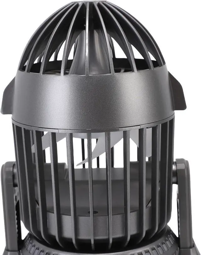 Alt view image 7 of 7 - Rocket Launch Mist Cooling Fan with RGB Light LED, USB C Fast Charging, 360° Rotation, for Game Rooms and Offices