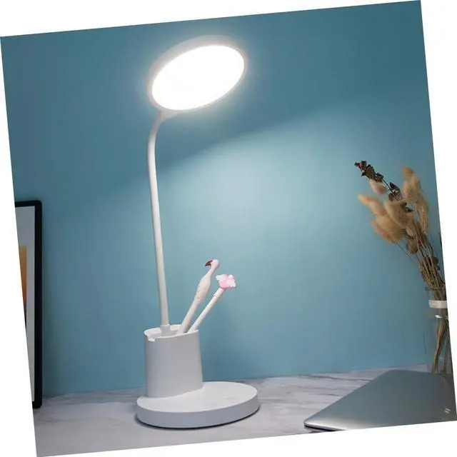 Alt view image 7 of 7 - Touch Screen Led Desk Lamp Reading Lamp Portable Battery Operated Led Reading Light Storage Container