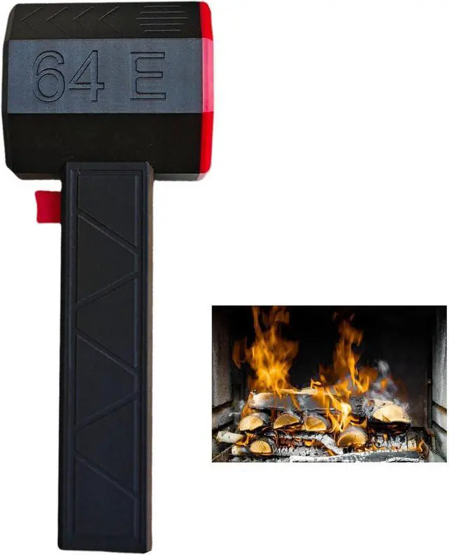 Alt view image 5 of 7 - Portable Fan, Stepless Speed 64mm Brushless Motor Dry Blower with 1400g Thrust, for Snow Removal, Keyboard Dust Cleaning, and Motorcycle Cleaning (Black Red)