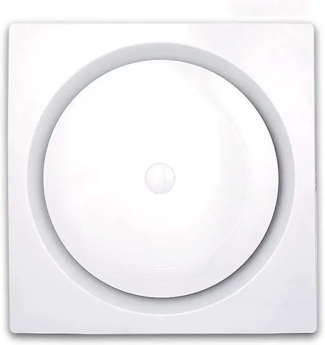 Main image of Ventilation Fan Ceiling Type Ventilation Fan 30×30CM Household Powerful Silent Ventilation Fan Recessed Ceiling Exhaust Fan, 30W, 35dB, White/Silver ventilating Fan(Color:Silver,Size:10 inch)