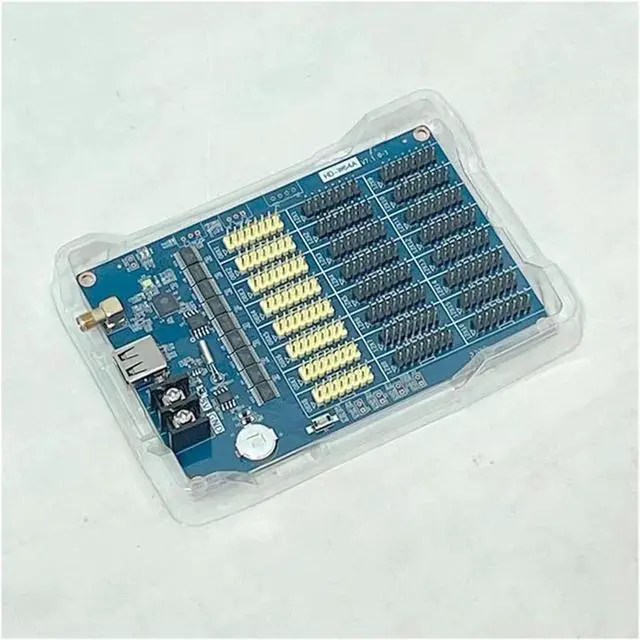 Alt view image 4 of 5 - HD-W64A Monochrome LED Panel LED Display Motherboard Pixel Display USB Port HUB08 HUB12 Motherboard