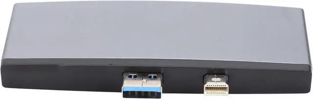 Alt view image 7 of 7 - 6 in 1 USB 3.0 Expansion Dock, Multifunctional 4K High Definition Adapter, Durable Lightweight Design, Wide Compatibility for Flash Disks, Mouse, Keyboard and More Grey