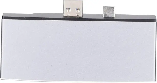 Alt view image 5 of 7 - 6 in 1 USB 3.0 Expansion Dock, Multifunctional 4K High Definition Adapter, Durable Lightweight Design, Wide Compatibility for Flash Disks, Mouse, Keyboard and More Grey