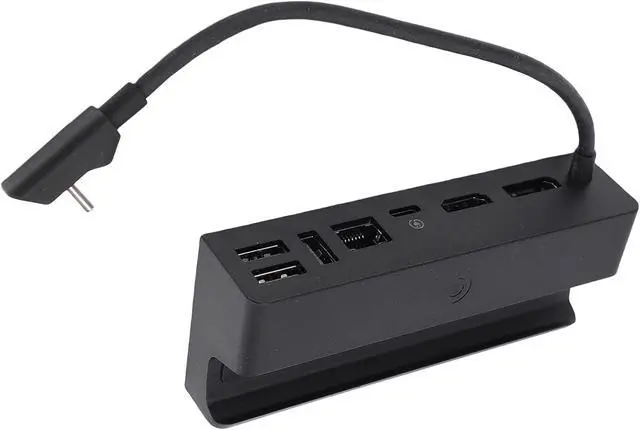 Alt view image 7 of 7 - Yoidesu 7 in 1 Docking Station for Steam Deck, 4K 60Hz HDMI 8K Dock Hub with 100W PD Charging and Gigabit Ethernet for Steam Deck OLED ROG Ally Legion Go (US Plug)