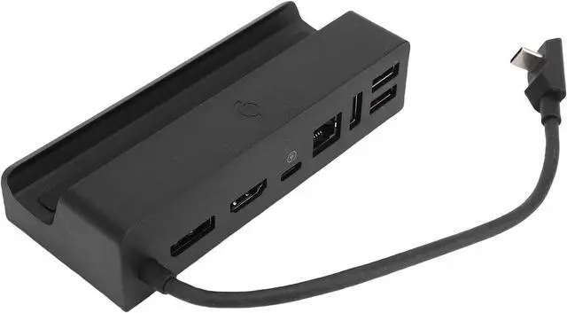 Main image of EBTOOLS 7 in 1 Docking Station, 100W USB C Charging Port and 3xUSB A 3.1 Ports, 4K 60Hz HD Multimedia Interface 2.0 and 8K at 60Hz DP1.4 outputs, 1000Mbps 5Gbps, for Steam Deck Game (US Plug)