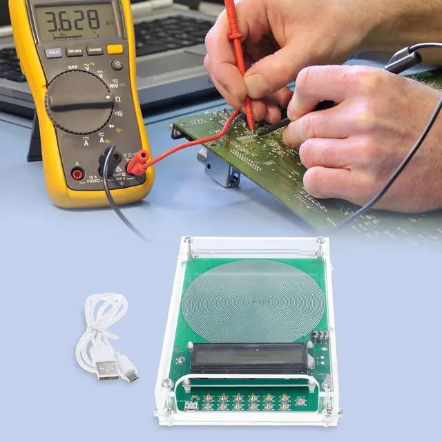 Alt view image 5 of 7 - DC5V 7.83Hz Low Frequency Generator 0.01-30000Hz Resonator Sound Frequency Machine for Computers and Offices Durability