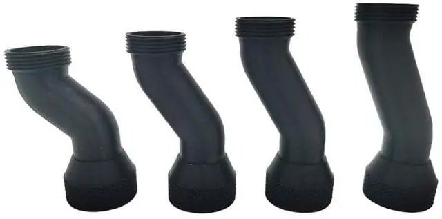 Alt view image 2 of 6 - Compatible With Thrustmas-ter Hotas Warthog F/A-18C Cougar 360 Degree Rotation Extension Bar Curved Straight Joystick Change Diy Game Parts (Color : Bent 90mm, Size : 1)