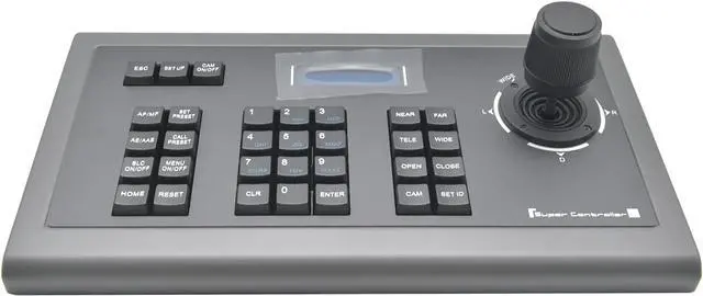 Main image of 3D Joystick PTZ Controller for Business Meetings, RS232 RS422 PTZ Controller with Joystick Operation