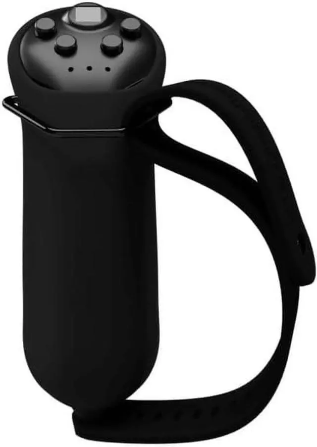 Alt view image 2 of 2 - Twiddler4 - Single Hand Chording Keyboard and Mouse Wireless Bluetooth Mini Keyboard Portable Handheld Pocket Rechargeable Keyboard for PC iPhone iPad Samsung Android Tablet (Black Body/Black Wrap)