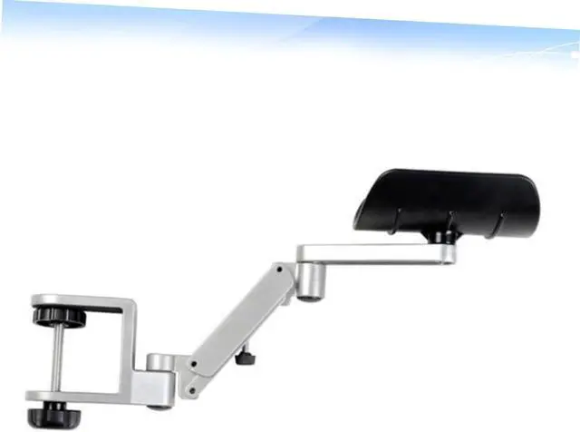 Alt view image 2 of 7 - TEHAUX Computer Bracket Wrist Rest Aluminum Arm Support Ergonomic Design for Keyboard Mouse Pad