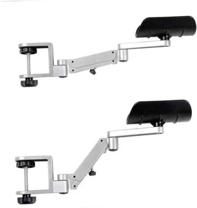 Alt view image 7 of 7 - Adjustable Metal Computer Wrist Support Ergonomic Arm Bracket Wrist Pad for Mouse