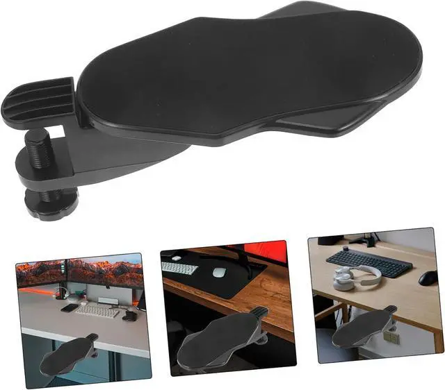 Alt view image 5 of 7 - jojofuny 5pcs Computer Arm Rest Desk Support Ergonomic Wrist Rest for Elbow Relief Lightweight and Portable Mouse Pad Arm for Office and Gaming Use