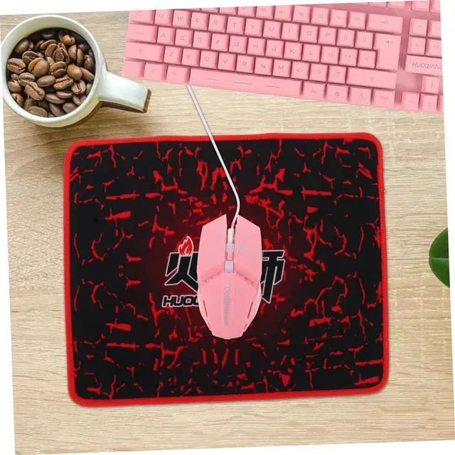 Alt view image 7 of 7 - Uonlytech 1set Wired Gaming Keyboard Mouse Headset Set Lighting Ergonomic Design for Office and Home Use