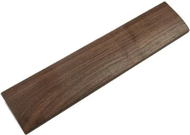Alt view image 2 of 5 - Wrist Rest Keyboard Walnut Palm Rest, Wooden Keyboard Wrist Rest Palm Rest Comfortable for Office and Gaming, Suitable for Home and Office Wrist Pad
