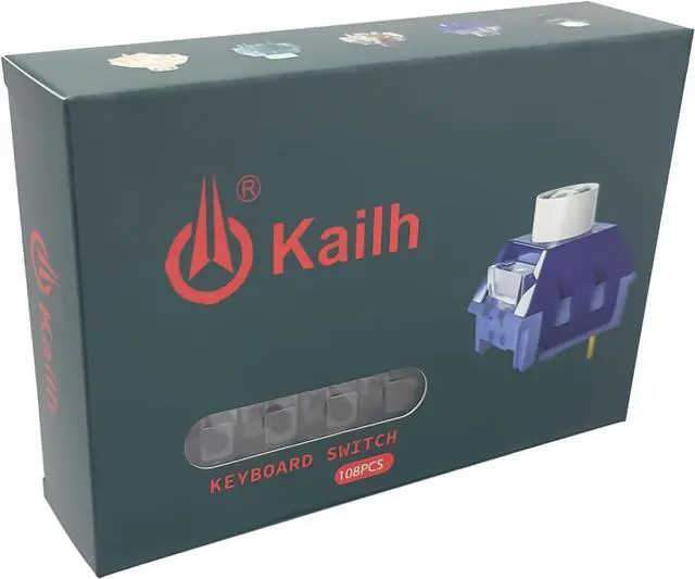 Alt view image 7 of 7 - Silent Keyboard Switches,Kailh Box Silent Brown Switches for Mechanical Keyboard,3-pin 45gf Tactile/Typing&Gaming/Waterproof Switches(108Pcs,Mute Brown)