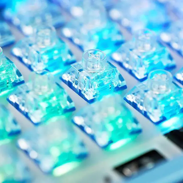 Alt view image 2 of 7 - DRAOZA Kailh Box Islet Silent Switch,Linear Switch for Mechanical KeyboardLinear Silent Kailh Islet 72pcs