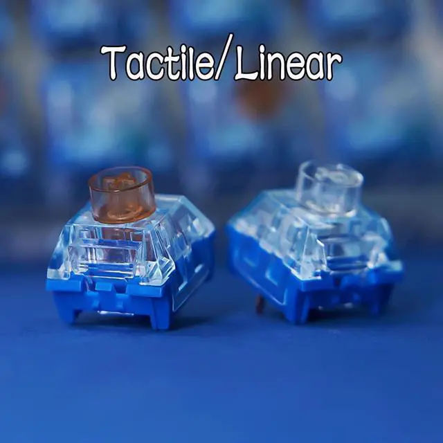 Alt view image 6 of 7 - DRAOZA Kailh Box Islet Silent Switch,Linear Switch for Mechanical KeyboardLinear Silent Kailh Islet 72pcs