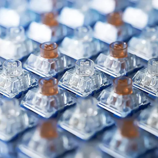 Alt view image 7 of 7 - DRAOZA Kailh Box Islet Silent Switch,Linear Switch for Mechanical KeyboardLinear Silent Kailh Islet 72pcs