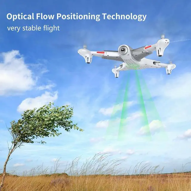 Alt view image 3 of 7 - Loolinn | Drones for Kids Gift, Drone with Camera - Optical Flow Positioning Technology, 60 Minutes Long Flight Time, 3 Batteries, Stable Flight - Gift for Kids Boys Girls