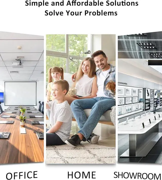 Alt view image 7 of 7 - 10Pack Remote Control Tether, 6.5 Ft Remote Leash, Retractable Safety with Adjustable Lock Strap for TV Remotes, Game Controllers, and Tablets - Perfect for Showrooms