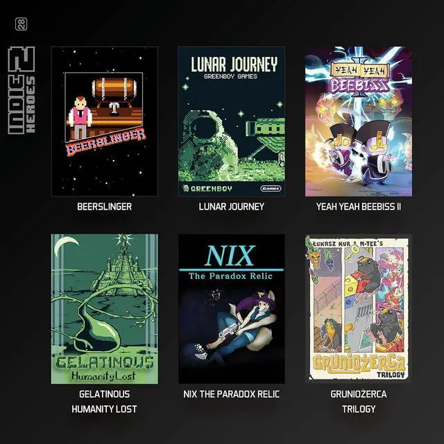 Alt view image 5 of 7 - Blaze Evercade Indie Heroes Cartridge 2