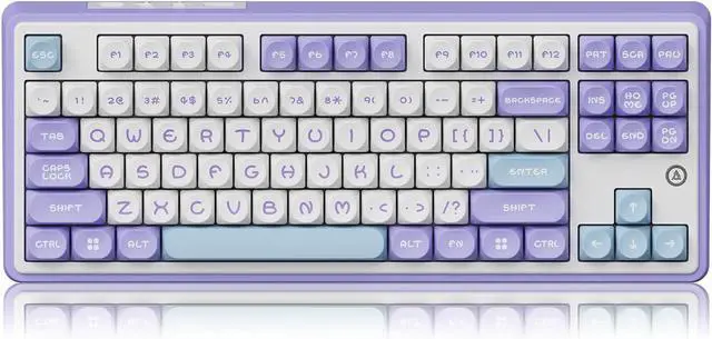 Main image of DAIDAI×AJAZZ AK870 TKL 87-Key Gasket Structure Full-Key Hot-Swappable Mechanical Keyboard Type-C/2.4G/BT 5.1, 4000mAh Battery, MOA Keycap,South-Facing RGB, for Windows/MAC.