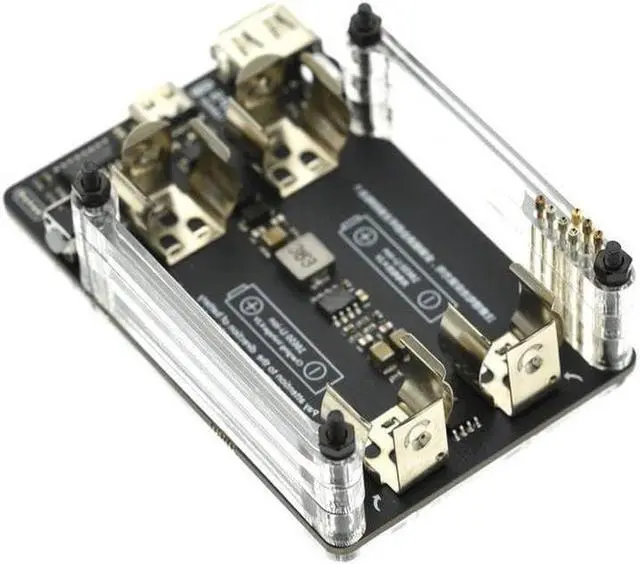 Main image of 1PCS UPS Battery Power Expansion Board with Battery Power Metering 5V Output for e 2 3 B +