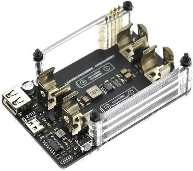 Alt view image 2 of 6 - 1PCS UPS Battery Power Expansion Board with Battery Power Metering 5V Output for e 2 3 B +