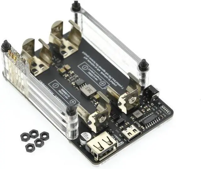 Alt view image 3 of 6 - 1PCS UPS Battery Power Expansion Board with Battery Power Metering 5V Output for e 2 3 B +