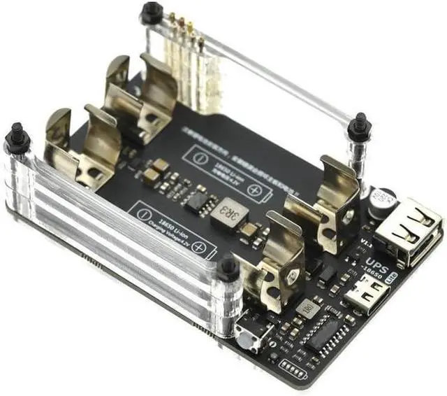 Alt view image 4 of 6 - 1PCS UPS Battery Power Expansion Board with Battery Power Metering 5V Output for e 2 3 B +