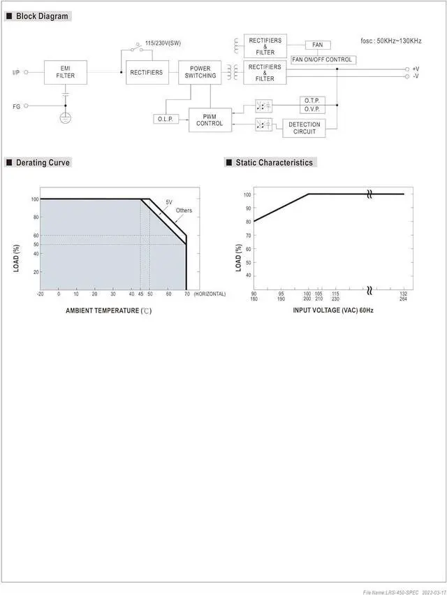 Alt view image 7 of 7 - Switching Power LRS-450-12 110/220V AC to DC 12V37.5A 450W Single Output Switching Power Supply for Industrial Machine Driver