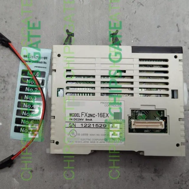 Alt view image 2 of 4 - New Logic Controller FX2NC-16EX Ext Block 16DC FX2NC-16EX