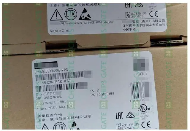 Alt view image 3 of 6 - Sinamics Control Unit 6SL3246-0BA22-1FA0 6SL3 246-0BA22-1FA0