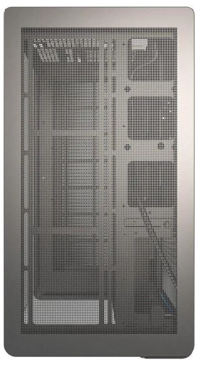 Alt view image 6 of 6 - MONTECH KING 15 KING15B Micro-ATX PC Case, Curved Panoramic Glass, Chimney Airflow, 360mm Radiator Support, Compact Build for High-Performance Systems, Black