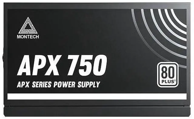 Alt view image 5 of 6 - MONTECH APX Series APX 750W - Power supply (internal) - DC-DC - ATX12V - 80 PLUS - AC 100-240 V - 750 Watt - active PFC
