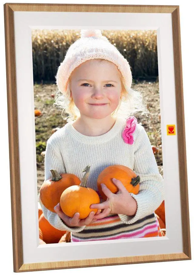 Alt view image 6 of 7 - KODAK RCF-1018 BURLYWOOD 10-Inch Wi-Fi Enabled Digital Photo Frame