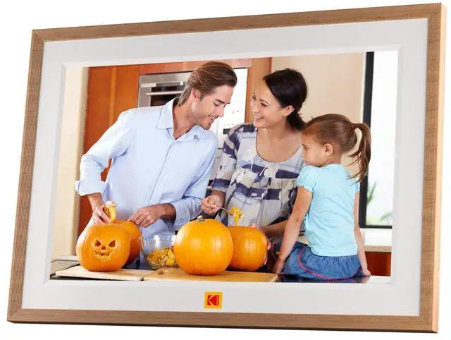 Alt view image 4 of 7 - KODAK RCF-1018 BURLYWOOD 10-Inch Wi-Fi Enabled Digital Photo Frame