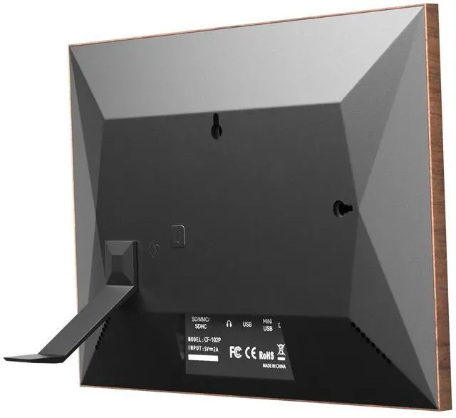 Alt view image 7 of 7 - KODAK CF102P BURLYWOOD 10.1 inch HD 1280x800 IPS 1+32GB plastic Frame,Wifi digital Photo Frame (Burlywood)