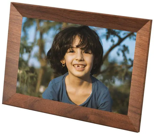 Alt view image 2 of 7 - KODAK CF102P BURLYWOOD 10.1 inch HD 1280x800 IPS 1+32GB plastic Frame,Wifi digital Photo Frame (Burlywood)