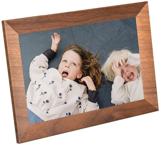 Alt view image 4 of 7 - KODAK CF102P BURLYWOOD 10.1 inch HD 1280x800 IPS 1+32GB plastic Frame,Wifi digital Photo Frame (Burlywood)