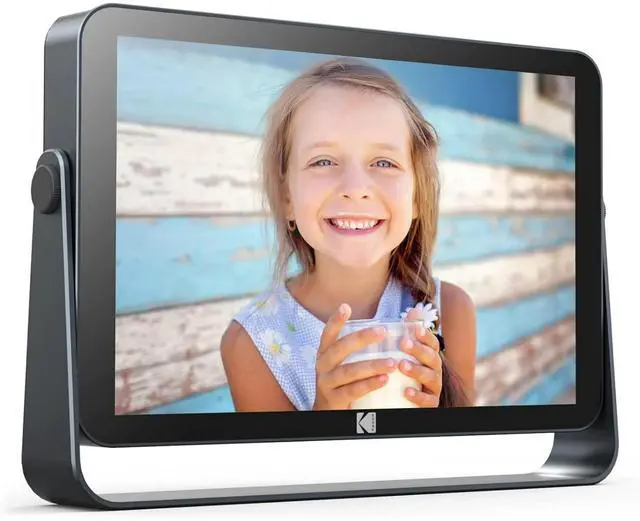 Alt view image 3 of 6 - KODAK RWF-109 GRAY 10.1 inch 1920x1200 IPS FHD-2+32GB, Smoky Gray, Touch Screen, Wifi Digital Photo frame