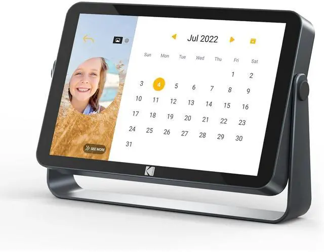 Alt view image 6 of 6 - KODAK RWF-109 GRAY 10.1 inch 1920x1200 IPS FHD-2+32GB, Smoky Gray, Touch Screen, Wifi Digital Photo frame