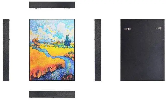 Alt view image 7 of 7 - THOMSON - QY-BG002 BB83944- Wall Art Wireless Bluetooth True Wireless Stereo Speaker Built in Battery